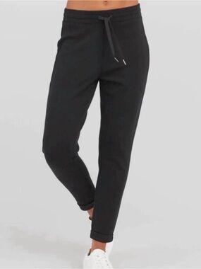 SPANX AirEssentials Tapered Pant Jogger Very Black Size Large